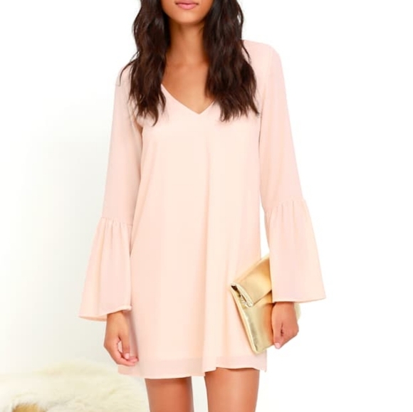 Lulus Far Wanderings Chiffon Mini Dress XL NWT Feminine Romantic Ruffle - Picture 3 of 10